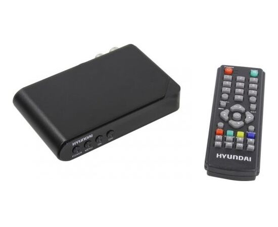  Ресивер DVB-T2 Hyundai H-DVB200 черный DVB-T, DVB-T2 