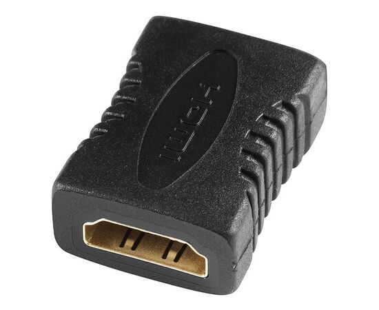  Адаптер аудио-видео Buro HDMI (f)/HDMI (f) Позолоченные контакты черный (BHP-ADP-HDMI-2.0) 