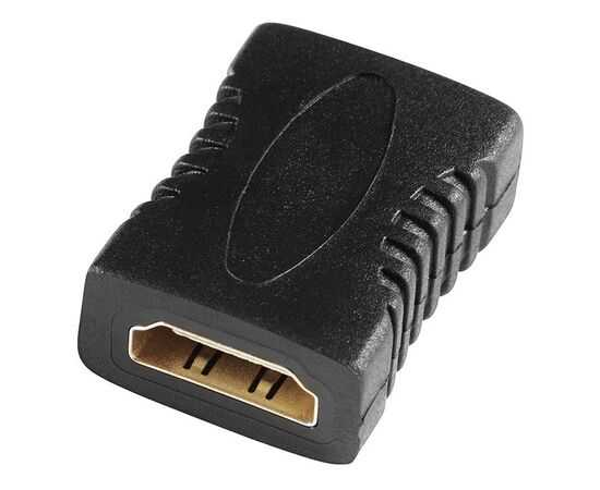  Адаптер аудио-видео Buro HDMI (f)/HDMI (f) Позолоченные контакты черный (BHP-ADP-HDMI-2.0) 