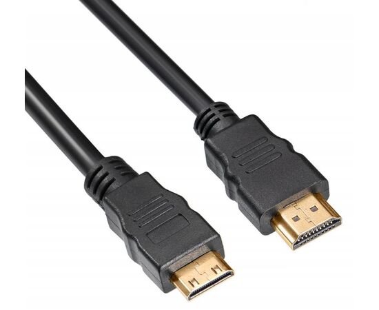  Кабель аудио-видео Buro HDMI 1.4 HDMI (m)/Mini HDMI (m) 1.8м. феррит.кольца Позолоченные контакты черный (MINIHDMI-1.8M) 