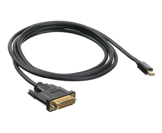  Кабель аудио-видео Buro 1.1v miniDisplayport (m)/DVI-D (Dual Link) (m) 2м. Позолоченные контакты черный (BHP MDPP-DVI-2) 