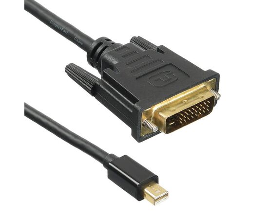  Кабель аудио-видео Buro 1.1v miniDisplayport (m)/DVI-D (Dual Link) (m) 2м. Позолоченные контакты черный (BHP MDPP-DVI-2) 