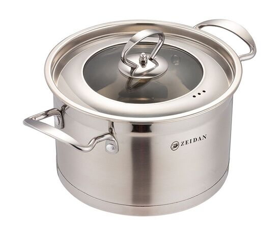  Кастрюля ZEIDAN Z-501055 Silver 