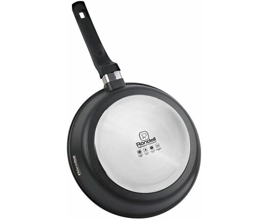  Сотейник Rondell Point RDA-1351 с крышкой, графитовый 