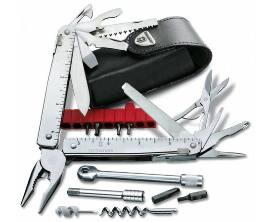  Мультитул Victorinox SwissTool X Plus Ratchet (3.0339.L) 115мм 40функций серебристый карт.коробка 