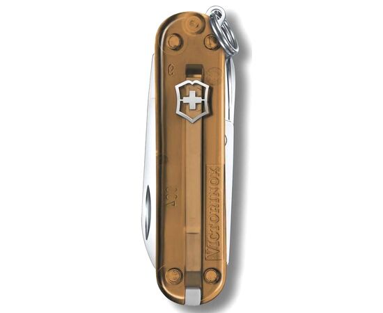  Нож перочинный Victorinox Classic Chocolate Fugde (0.6223.T55G) 58мм 7функц. карт.коробка 