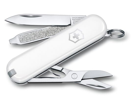  Нож перочинный Victorinox Classic Falling Snow (0.6223.7G) 58мм 7функц. карт.коробка 
