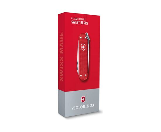  Нож перочинный Victorinox Classic Sweet Berry 0.6221.201G 58мм 7функц. карт.коробка 