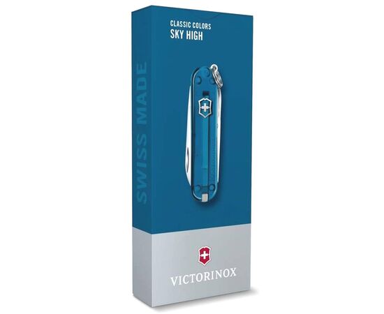  Нож перочинный Victorinox Classic Sky High (0.6223.T61G) 58мм 7функц. карт.коробка 