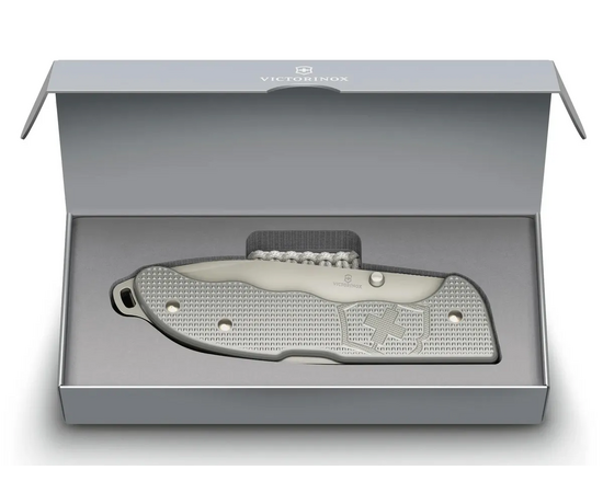  Нож перочинный Victorinox Evoke Alox (0.9415.D26) 136мм 5функц. серебристый 