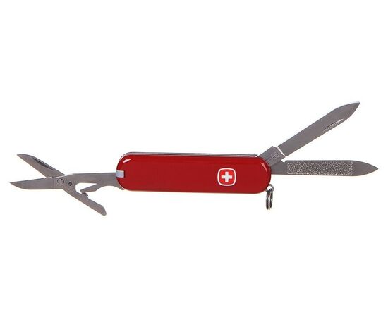  Складной нож Victorinox Wenger 0.6423.91, функций 7, 65мм, красный, коробка картонная 