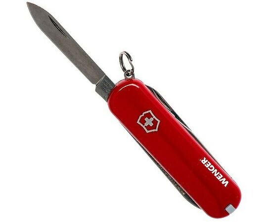  Складной нож Victorinox Wenger 0.6423.91, функций 7, 65мм, красный, коробка картонная 