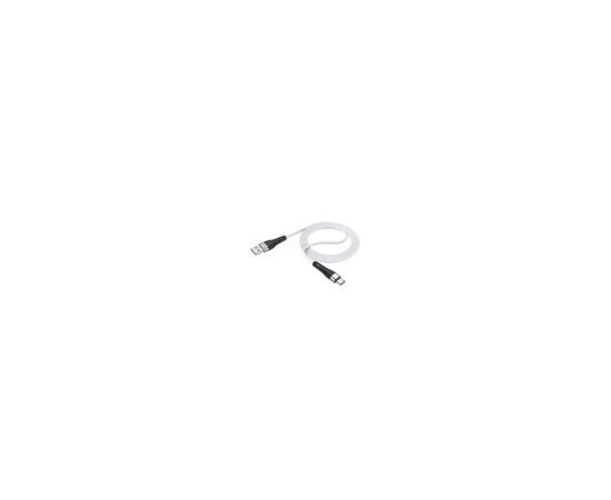  Кабель USB - 8 pin Borofone BX46 Rush, 1.0м, круглый, 2.4A, силикон, цвет: чёрный(1/360) 