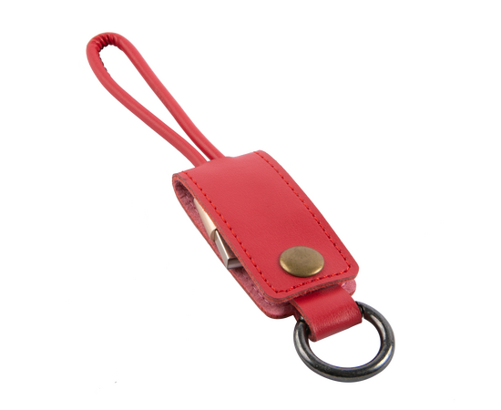  Кабель-брелок MB Mobility USB – Type-C, 25 см, красный 