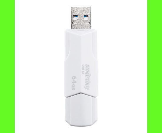  USB  64GB  Smart Buy  Clue  белый 