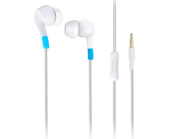  Проводные наушники внутриканальные Smart Buy SBH-014 Jack 3,5 (white) (218021) 