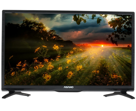  24" Телевизор ASANO 24LH1010T черный 1366x768, HD READY, 60 Гц 