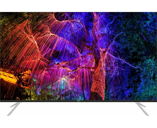  55" Телевизор Scoole SL-LED55S02T2SU черный 3840x2160, 4K Ultra HD, 60 Гц, Wi-Fi, Smart TV, Android TV 