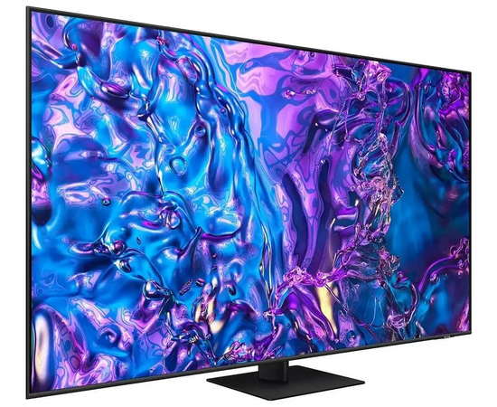  55" Телевизор Samsung QE55Q70DAUXRU QLED черный 3840x2160, 4K Ultra HD, 120 Гц, Wi-Fi, Smart TV, Tizen OS 