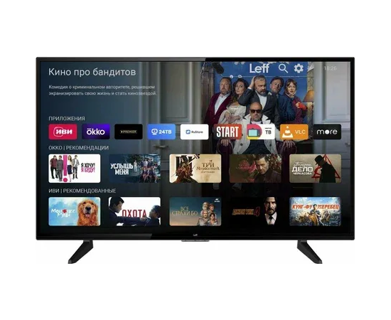  32" Телевизор LEFF 32F670S чёрный 1920x1080, Full HD, 60 Гц 