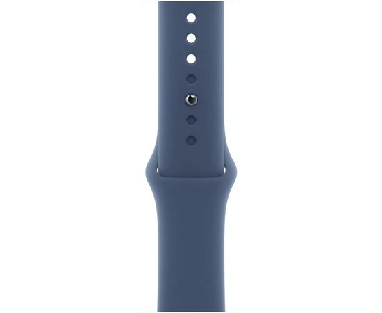  Smart-часы Apple Watch Series 10 A2999 MWWM3ZP/A 46мм 2.1" OLED корп.серебристый Sport Band рем.синий разм.брасл. 160-210мм 