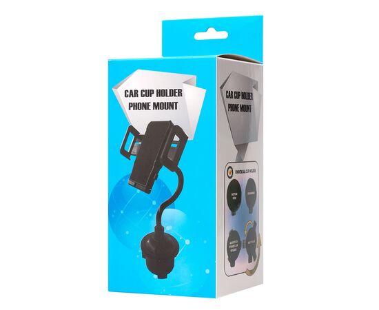  Держатель автомобильный - CH01 в подстаканник (black) 