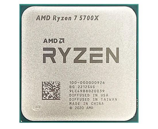  Процессор AMD Ryzen 7 5700X (100-100000926woz), AM4, Box (без кулера) 