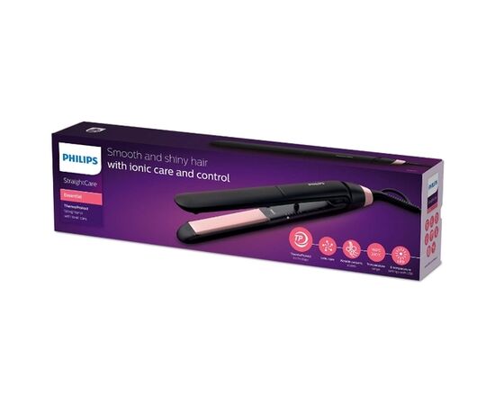  Выпрямитель Philips BHS378/00 черный/розовый 