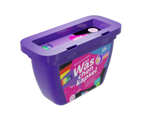  Капсулы для стирки More choice Wäs chen kapsel Color 15шт WcC15 