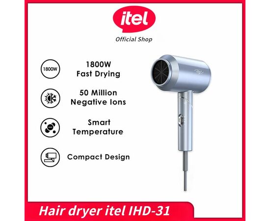  Фен Itel IHD-31 голубой 