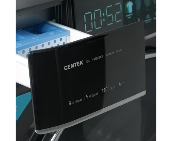  Стиральная машина Centek CT-1967 черный 