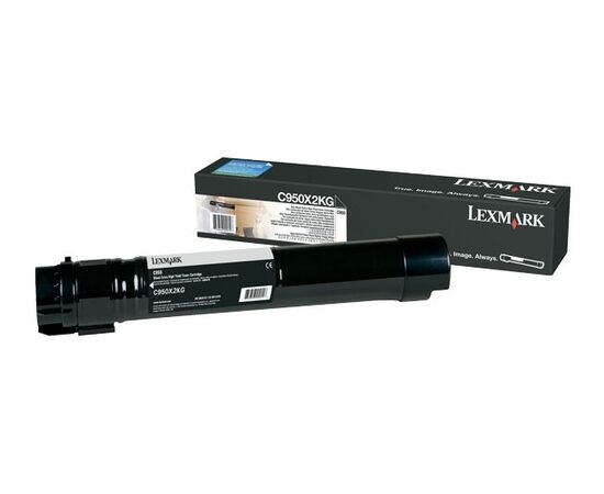  Тонер-картридж Lexmark C950X2KG черный для C950 