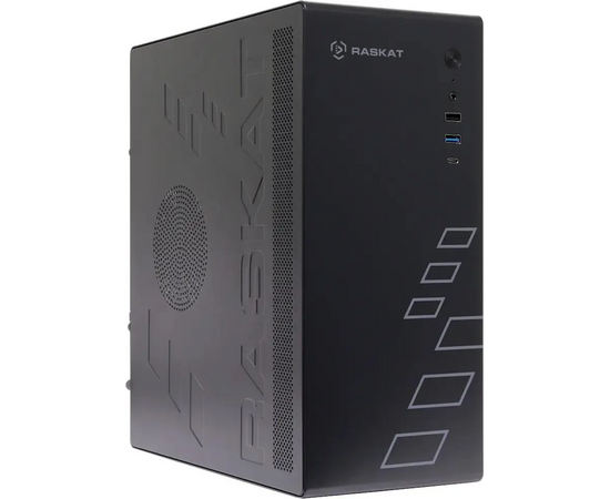  ПК Raskat Standart 300 (Standart300128026) Intel Core i3 10100, RAM 8Gb, SSD 240Gb, no OS, black 
