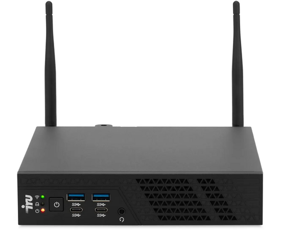  ПК Мини IRU 310H6ITF (1975183) i5 12400T (1.8) 8Gb SSD256Gb UHDG 730 Windows 11 Professional GbitEth WiFi BT черный 
