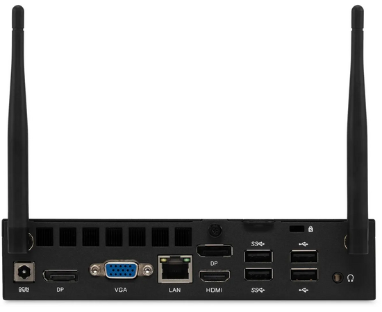  ПК Мини IRU 310H6ITF (1975183) i5 12400T (1.8) 8Gb SSD256Gb UHDG 730 Windows 11 Professional GbitEth WiFi BT черный 
