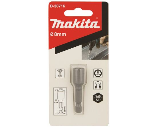  Магнитная торцевая головка Makita B-38716 8*50 