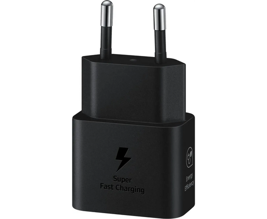 СЗУ Samsung 25W PD USB-C Adapter 2 Pin (T2510NBE-2PIN) Black 