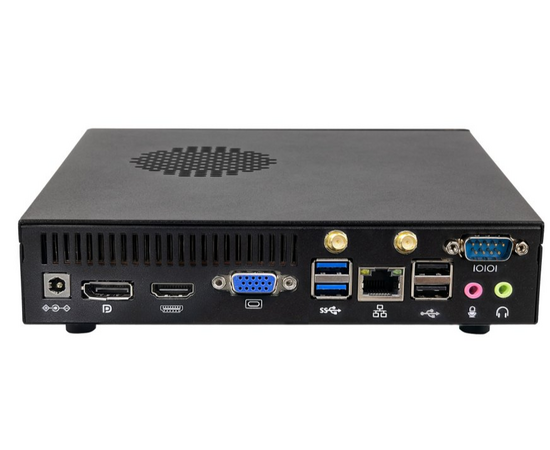 Неттоп Hiper Factum FT20 (FT20-i3141R8N2R6BWP) Intel Core i3 14100(3.5Ghz)/8192Mb/256SSDGb/noDVD/BT/WiFi/war 1y/1.2kg/черный/Win11Pro + БП 120Вт 