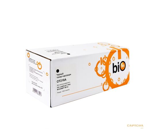  Картридж Bion BCR-CF218A для Hp LaserJet Pro M104(a/w), M132(a/fn/fw/132nw) (1'400 стр.) Черный 