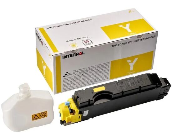  Тонер-картридж Integral TK-5270Y (12100424) желтый с чипом для Kyocera Ecosys M6230cidn, M6630cidn, P6230cdn TK 5270Y Европейская версия 