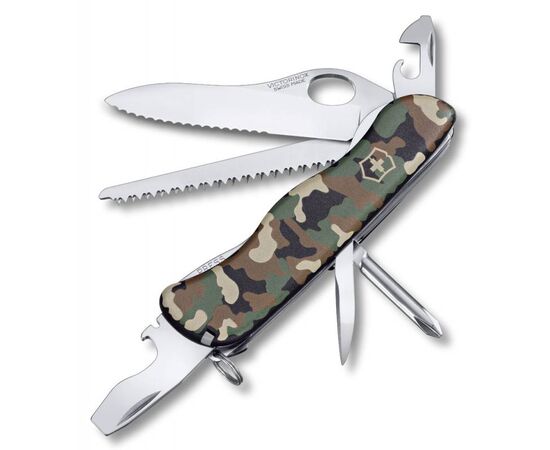 Нож перочинный Victorinox Trailmaster (0.8463.MW94) 111мм 12функций камуфляж карт.коробка 