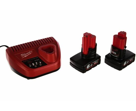 АКБ+Зарядное устройство Milwaukee M12 NRG-602 (4933451903) 