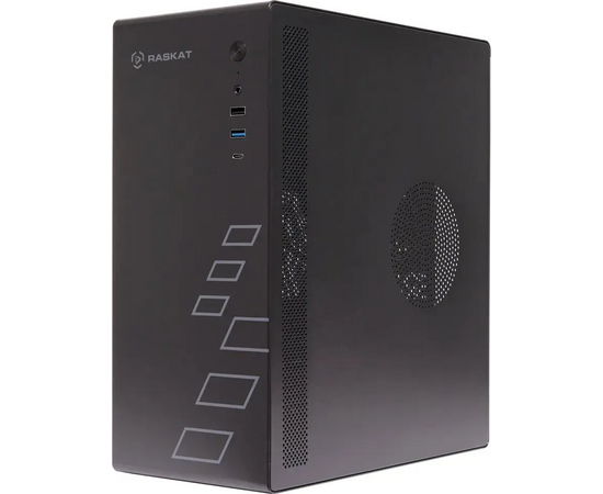  ПК Raskat Standart 300 (Standart300128033) Intel Core i3 10100, RAM 16Gb, SSD 480Gb, no OS, black 