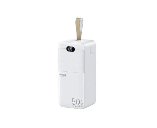  Внешний аккумулятор REMAX RPP-117 Piloteer Series 50000mAh 27W+22.5W PD+QC (White) 