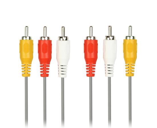  Кабель соединительный SMART BUY 3хRCA (M) - 3хRCA (M), 5 м. (1/25) 