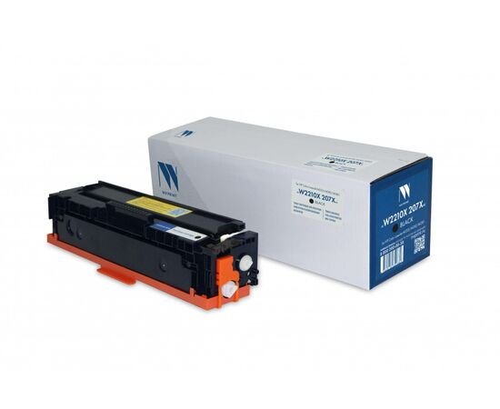  Тонер-картридж NV Print NV-W2210X-207XNCBk (NV-W2210X 207X) Black (без чипа, без гарантии) для HP Color LaserJet M255/M282/M283 (3150k) 