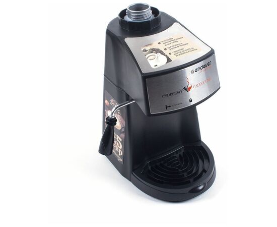  Kофеварка рожковая Endever Costa-1050, черный/стальной 
