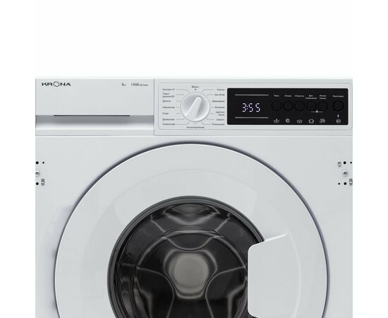  Встраиваемая стиральная машина KRONA Zimmer 1400 8K White 