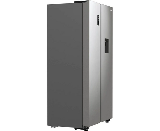  Холодильник Gorenje NRR9185EAXLWD серебристый матовый 