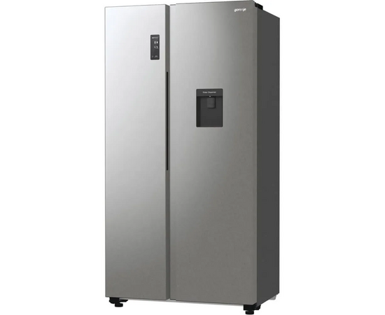  Холодильник Gorenje NRR9185EAXLWD серебристый матовый 